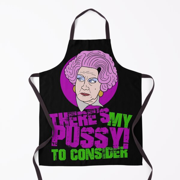 Item preview, Mrs Slocombe Theres My Pussy to Consider Quote designed and sold by Meta Cortex.