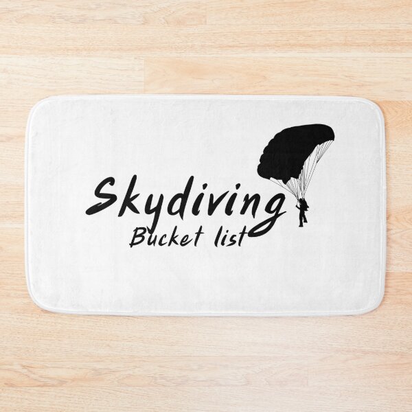 Item preview, Skydiving Bucket List  designed and sold by PiDesignn.