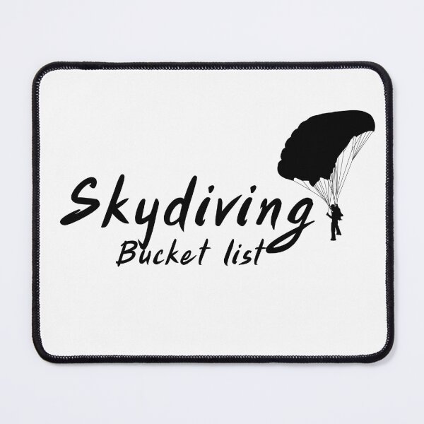 Item preview, Skydiving Bucket List designed and sold by PiDesignn.