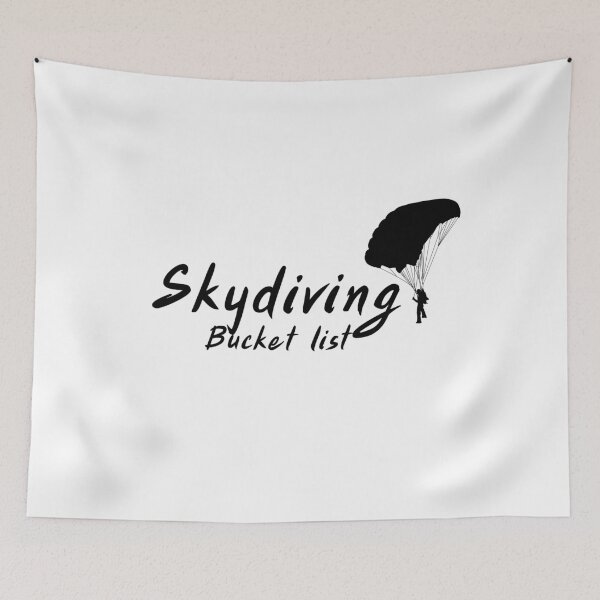 Item preview, Skydiving Bucket List  designed and sold by PiDesignn.