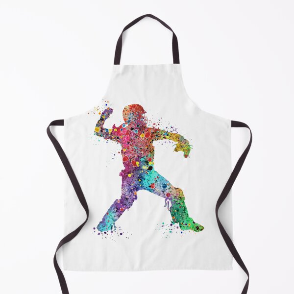 Item preview, Baseball Girl Catcher Softball Player Watercolor Silhouette designed and sold by LotusGifts.
