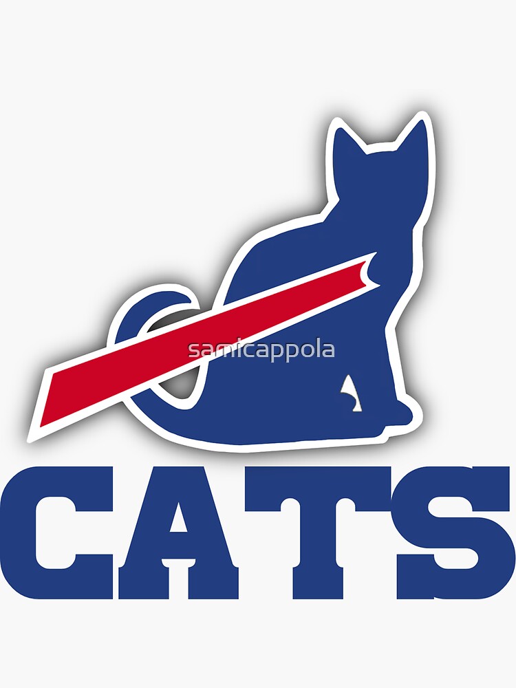 “Buffalo Bills Cat” Sticker for Sale by samicappola | Redbubble