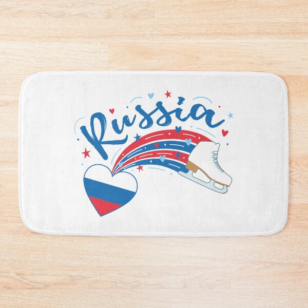 Item preview, Russian Figure Skating (white background) designed and sold by TripleTriple.