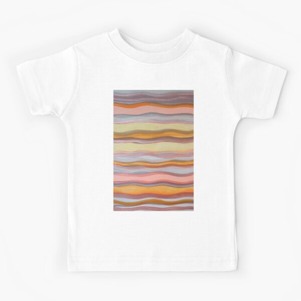 Pink waves Kids T-Shirt