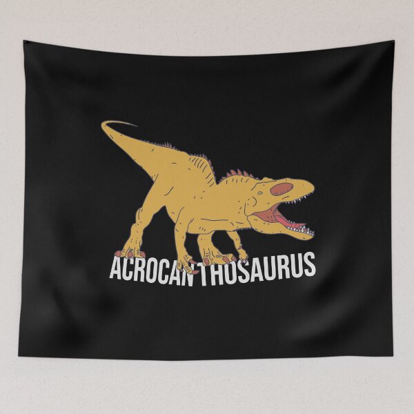 Item preview, Acrocanthosaurus Text - Cretaceous Carnivore - Ancient Theropod designed and sold by DeWinnes.