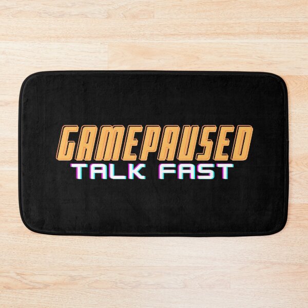 Item preview, Game Paused Talk Fast (B) designed and sold by kawaso.