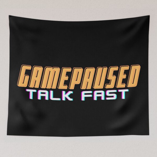 Item preview, Game Paused Talk Fast (B) designed and sold by kawaso.
