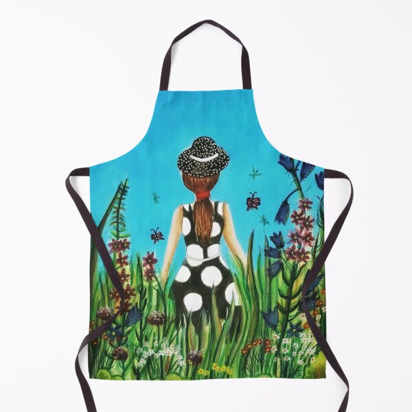 Item preview, Girl in Flower Garden designed and sold by lazyart24.