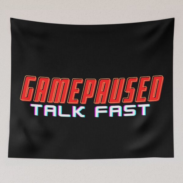 Item preview, Game Paused Talk Fast (Red-B) designed and sold by kawaso.
