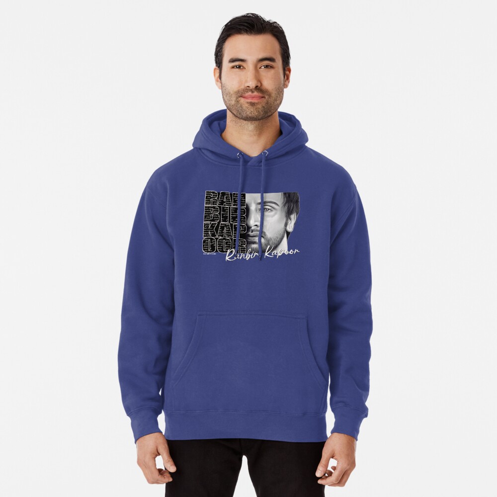 Ranbir Kapoor Art Pullover Hoodie for Sale by Sansahota