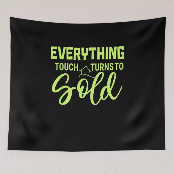 Item preview, Everything I touch T-Shirt designed and sold by spolayastore.