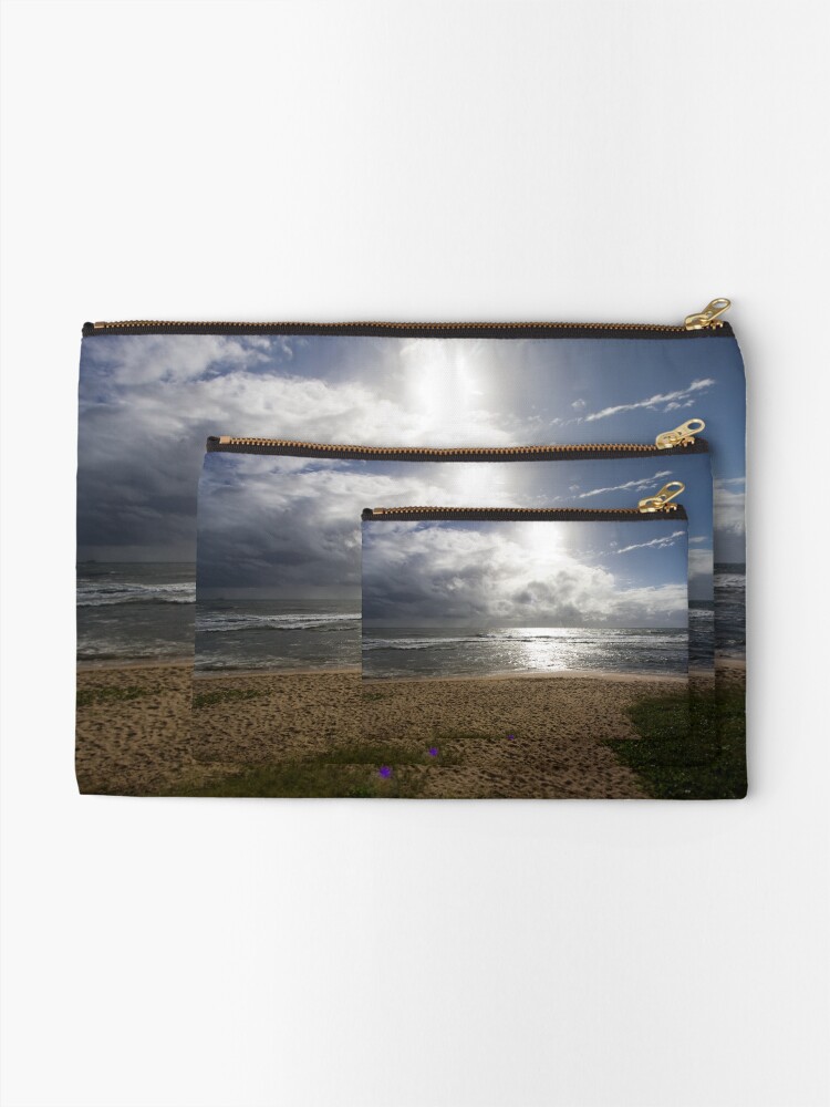 Alternate view of Storm at Sea Zipper Pouch