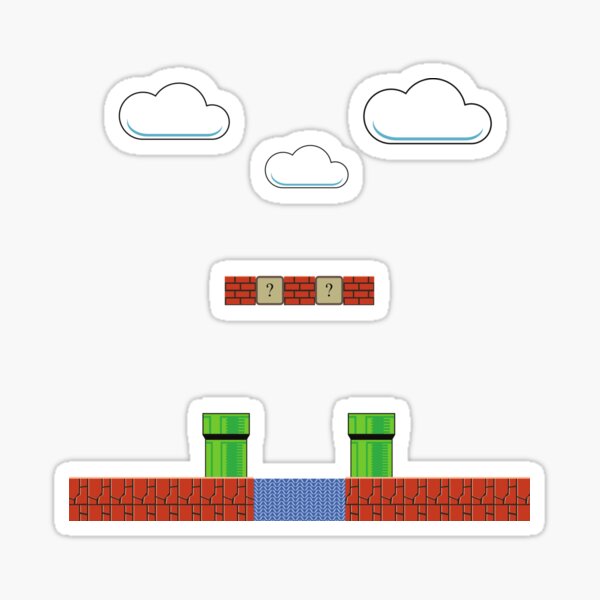 mario world Sticker
