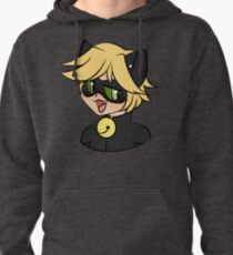 Chat Noir Pullover Hoodie