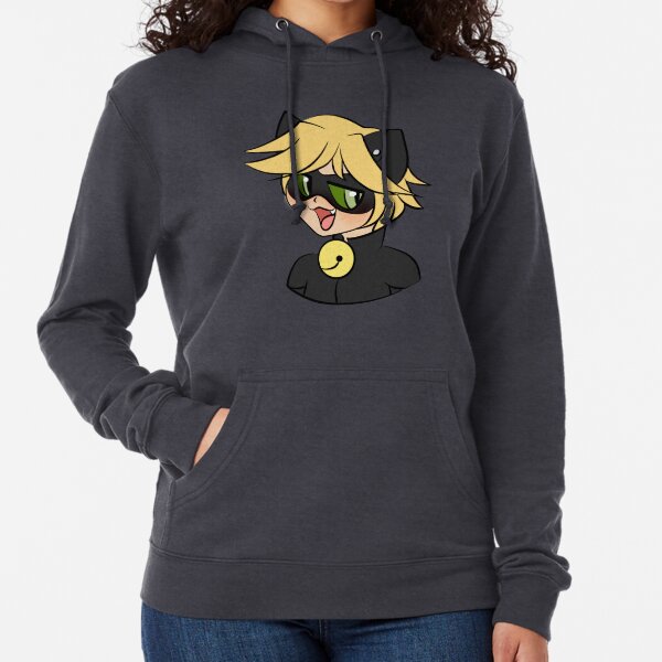 Chat Noir Sudadera ligera con capucha