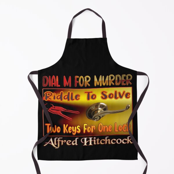 Item preview, DIAL M FOR MURDER - RIDDLE TO SOLVE - TWO KEYS FOR ONE LOCK - ALFRED HITCHCOCK designed and sold by Ralek.