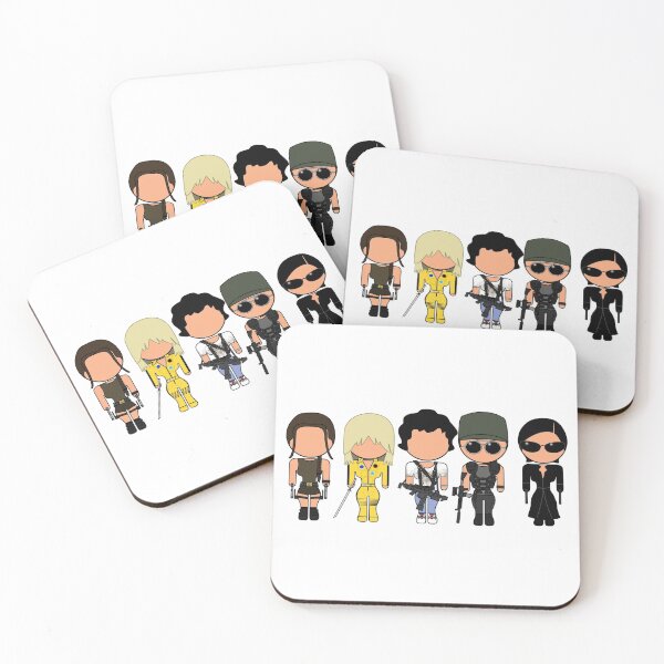 Item preview, Bad@ss Movie Girls  - "Vector-Eds" designed and sold by TwistedKoala.