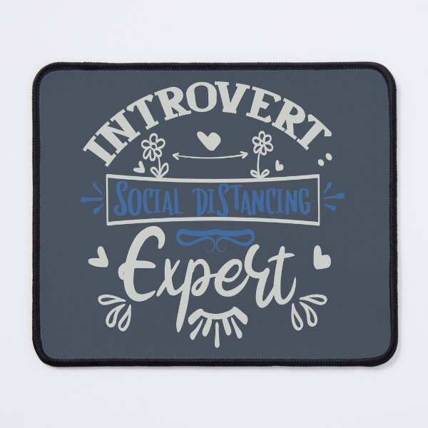 Item preview, Introvert Social Distancing Expert designed and sold by FOX1999-Design.