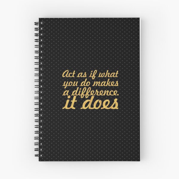 Item preview, Act as if... “William James” Inspirational Quote designed and sold by Powerofwordss.