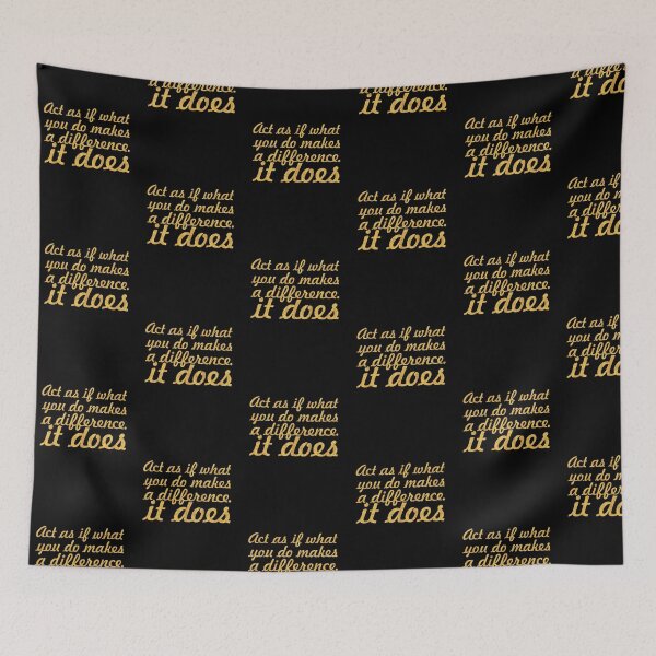 Item preview, Act as if... “William James” Inspirational Quote designed and sold by Powerofwordss.