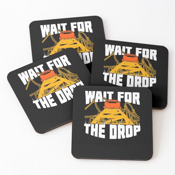 Item preview, Wait For The Drop Roller Coaster Fan Gift designed and sold by Marcid95.