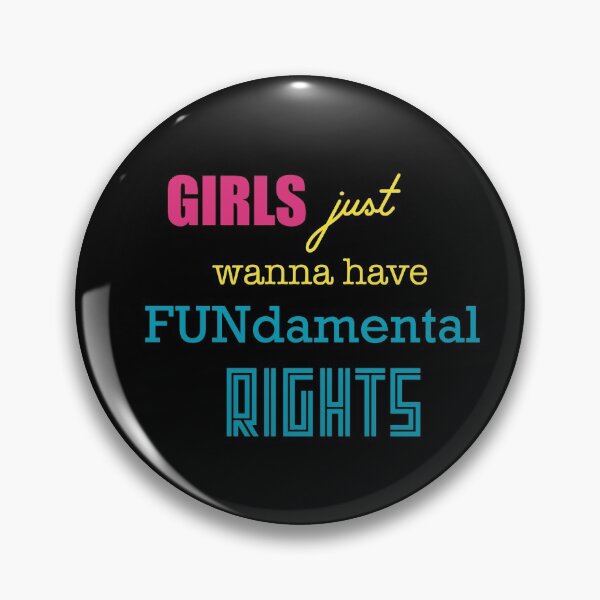 Item preview, Girls Just Wanna Have Fundamental Rights designed and sold by WeArePiper.
