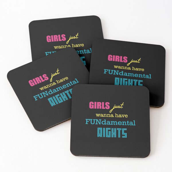 Item preview, Girls Just Wanna Have Fundamental Rights designed and sold by WeArePiper.