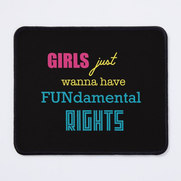 Item preview, Girls Just Wanna Have Fundamental Rights designed and sold by WeArePiper.