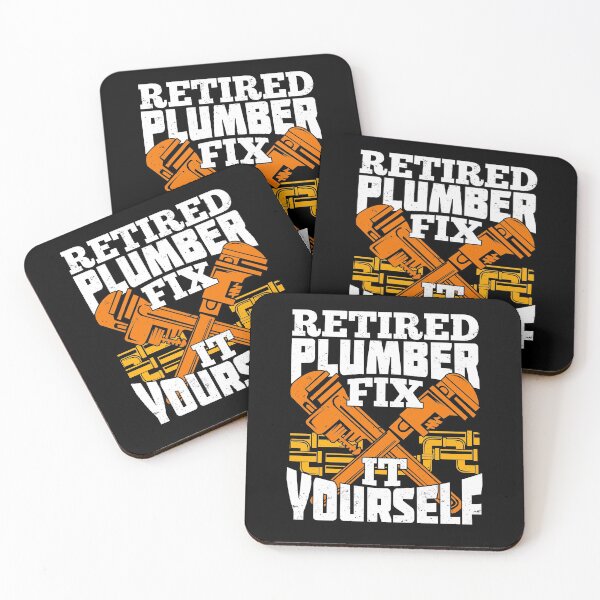Item preview, Retired Plumber Fix It Yourself designed and sold by Marcid95.