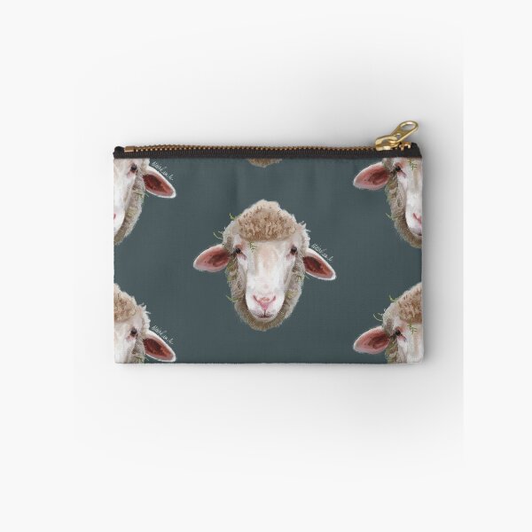 Item preview, Soft Merino Sheep Woolly Face covered in moss designed and sold by Wieskunde.