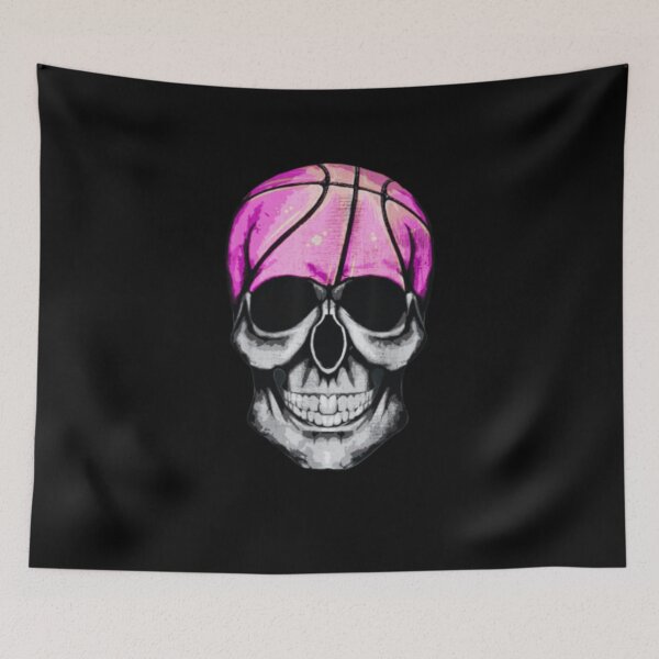 Item preview, Funny Halloween Basketball Skull Pumpkin For Lovers T-Shirt designed and sold by spolayastore.