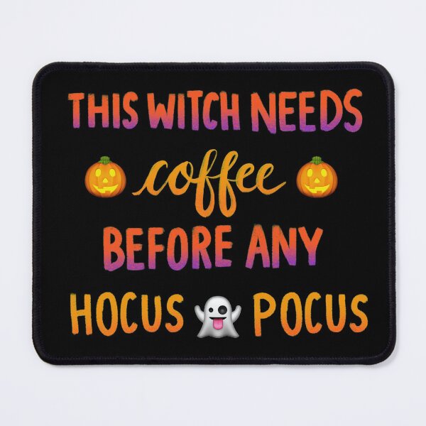 Item preview, This witch needs coffee before any hocus pocus  designed and sold by akshitamishra.