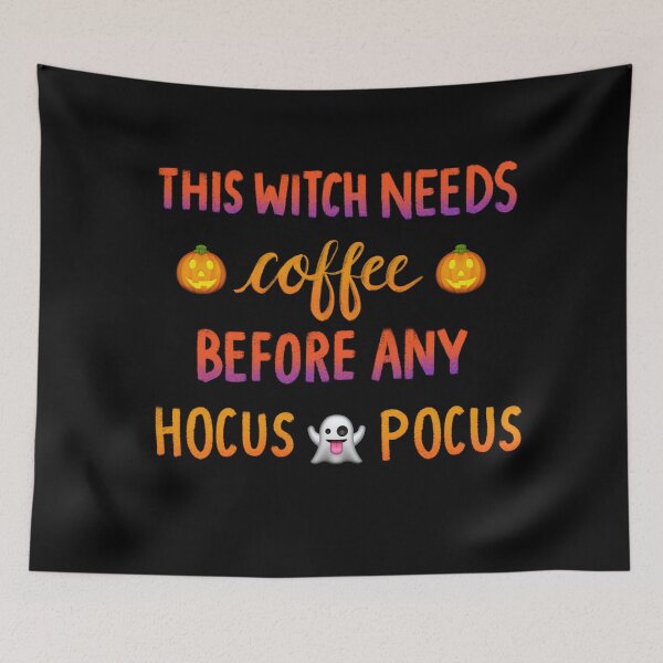 Item preview, This witch needs coffee before any hocus pocus  designed and sold by akshitamishra.