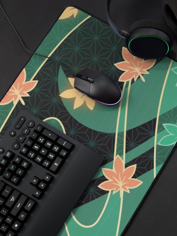 Alternate view of Kazuha Anemo Maple Pattern Mouse Pad