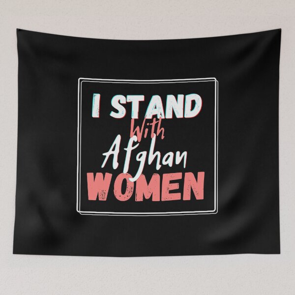 Item preview, I stand with Afghan women designed and sold by amithachapa.
