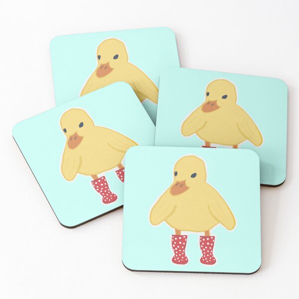 Item preview, Cute duck in wellies  designed and sold by FreckledBliss.
