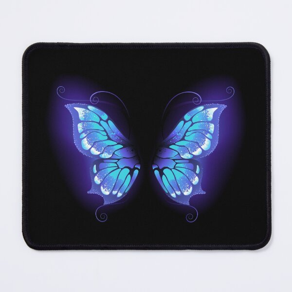 Item preview, Glowing butterfly wings ( Blue wings ) designed and sold by Blackmoon9.