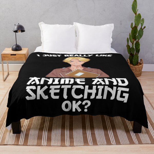 Item preview,  Anime Just Really Like Sketching designed and sold by rubysheila.
