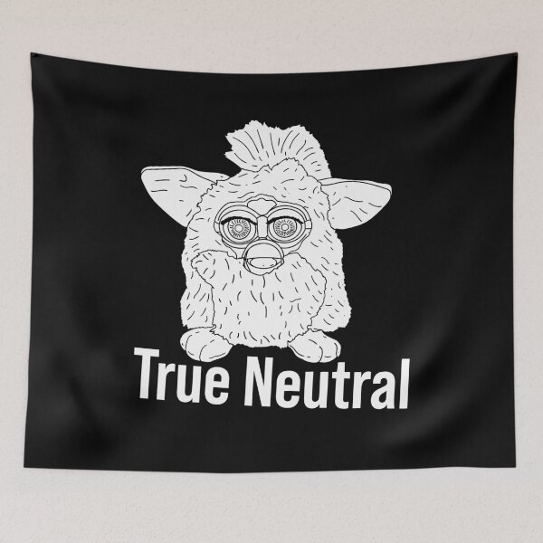 Item preview, True Neutral - Furry Creature - Game Night designed and sold by DeWinnes.