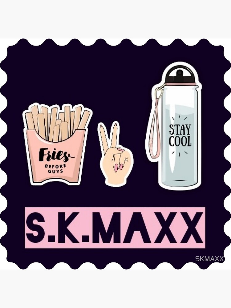 "Stay cool sticker brand logo " Art Print for Sale by SKMAXX Redbubble