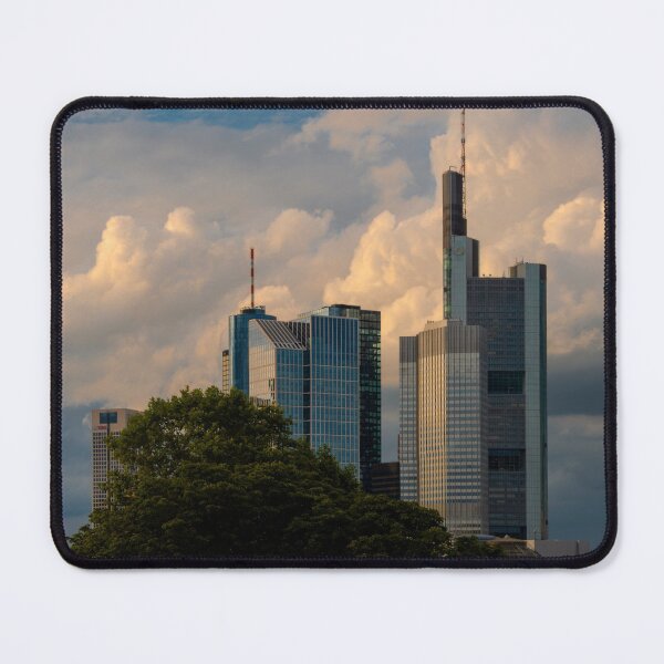 Item preview, Frankfurt am Main Sunset Skyline designed and sold by nbrandsberg.