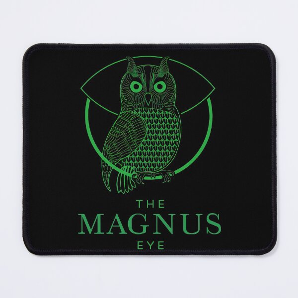 Item preview, magnus-archives, magnus, owl illustration, owl design, green owl, owl gifts designed and sold by RichardTB.