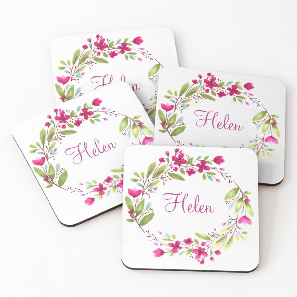 Item preview, Helen personal floral garland design designed and sold by OByD.