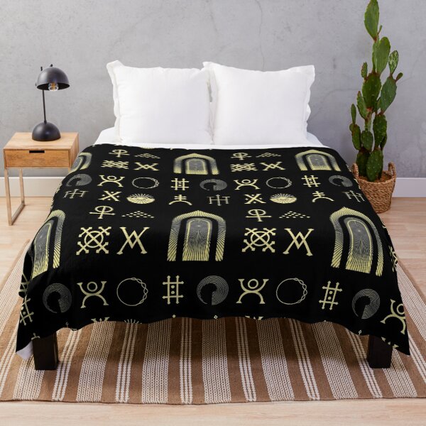 Rock Elments Throw Blanket