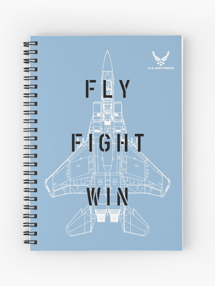 Thumbnail 1 of 3, Journal, Fly Fight Win USAF designed and sold by Aeronautdesign.
