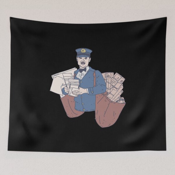 Item preview, Mail Escort - Letter Carrier - Delivery Man designed and sold by DeWinnes.