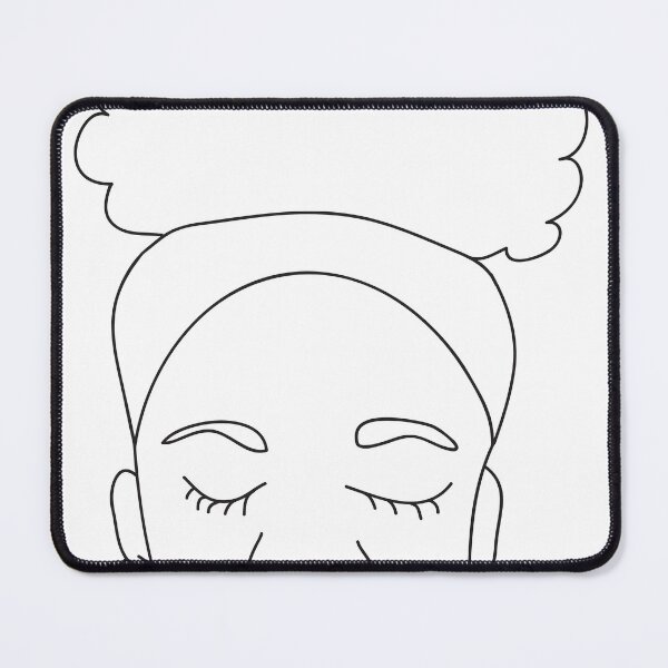 Item preview, Line Art Afro Puff Woman designed and sold by wordznart.