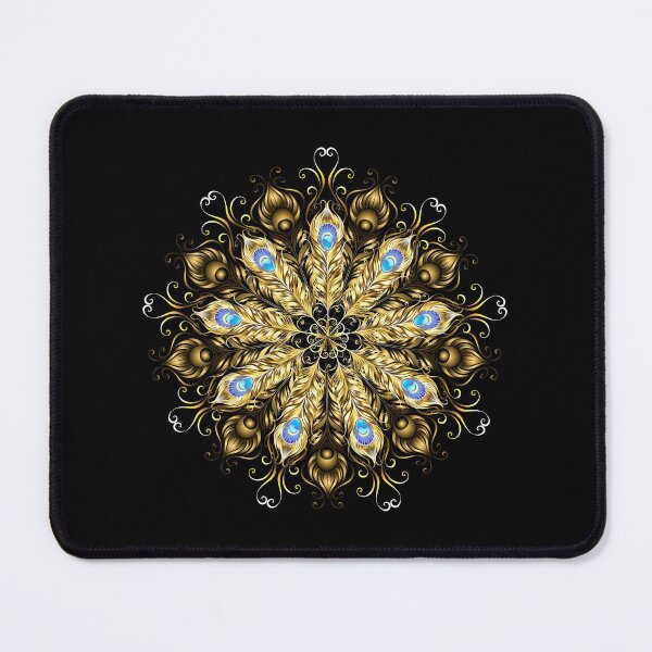 Item preview, Mandala of the Golden Peacock Feathers designed and sold by Blackmoon9.