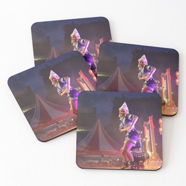 Item preview, Young Asian girl dance performer on stage 1 designed and sold by kall3bu.