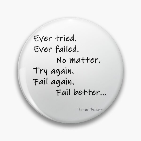 Item preview, fail better designed and sold by kate-grzyl.